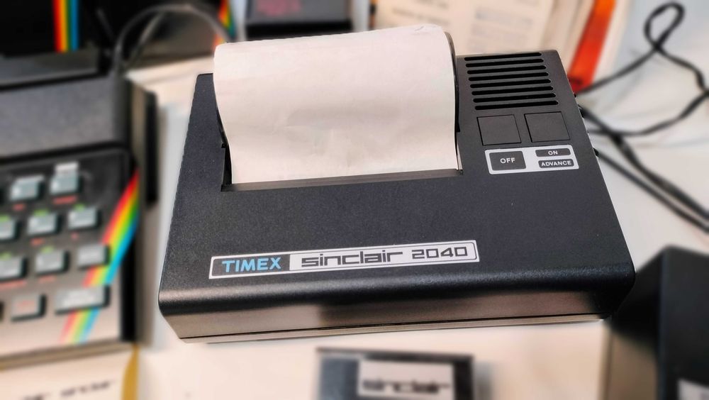 TIMEX Sinclair Model 2040 Printer – Complete in Original Box64738417629443121