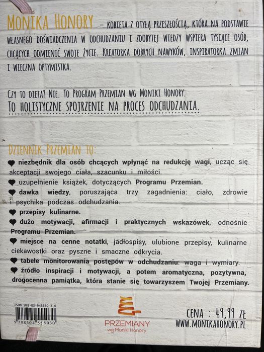 Dziennik przemian Monika Honory