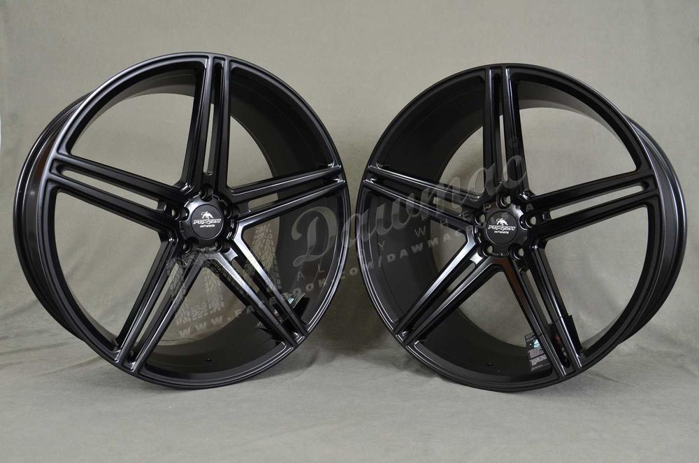 Felgi Forzza Bosan 22" 9J ET25 + 10,5J ET38 5x112 Satin Black