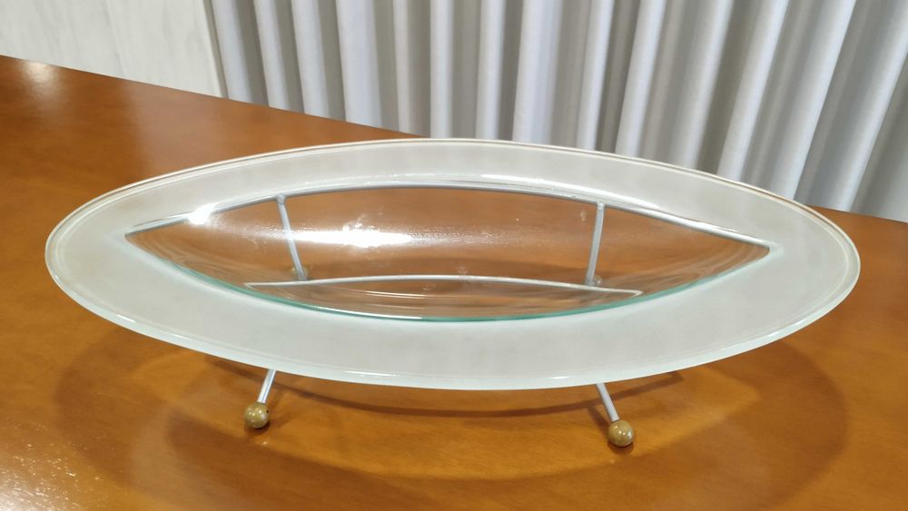 Peça decorativa em vidro