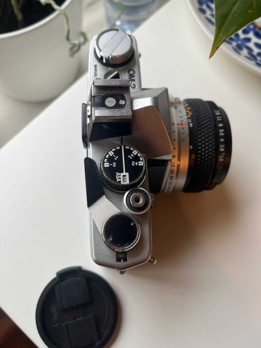 Máquina fotográfica analógica Olympus Om-2