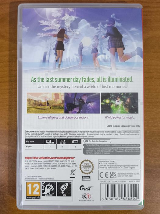 Blue Reflection: Second Light (Nintendo Switch)