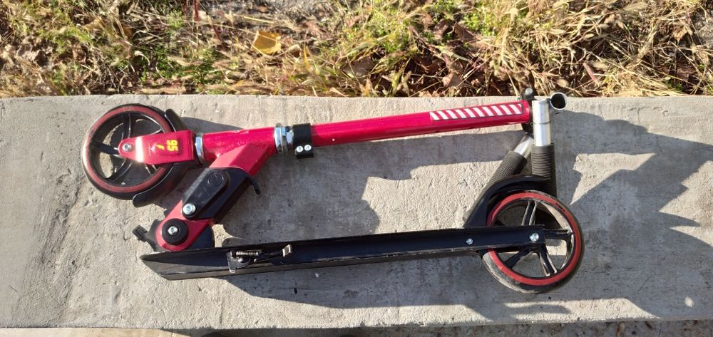 Двухколесный самокат "Cars", (Тачки)