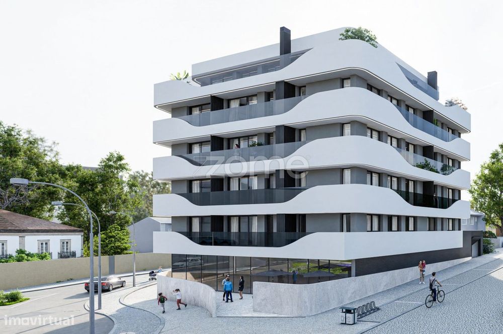 T1 Novo Trofa Premium | Piso Superior + Varanda + Garagem