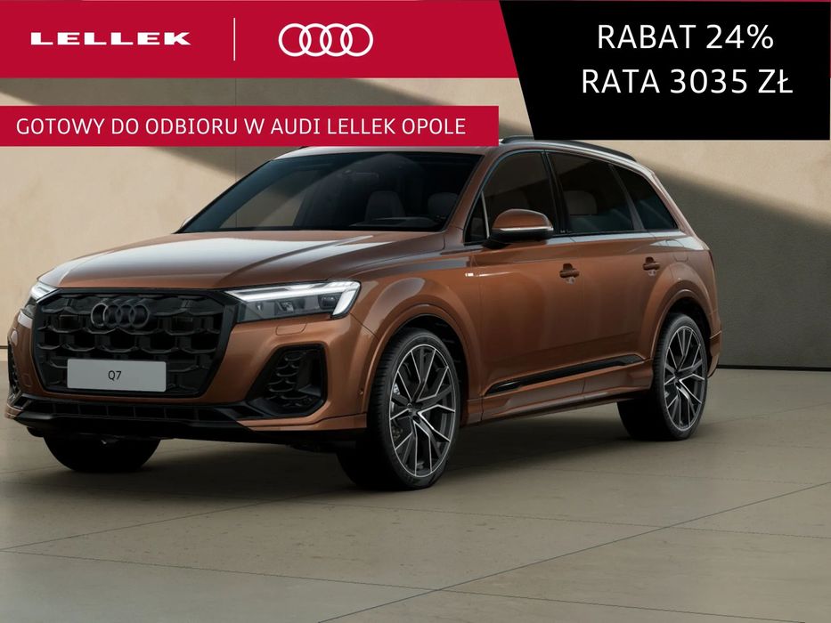 Audi Q7 Lakier specjalny Audi exclusive IPANEMA | rata 3035 zł | hak (687)