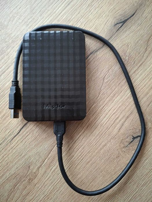 Maxtor M3 Portable 4 TB czarny – pojemny dysk zewnętrzny, 100% sprawny