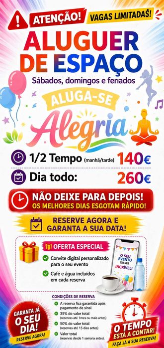 Espaço para festas
