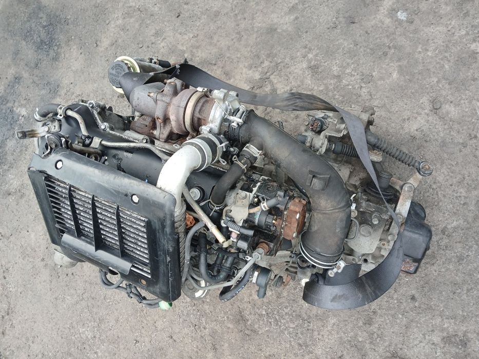 Двигун Мотор Двигатель Тойота Яріс Toyota  Yaris 1.4 D4D Турбо Дизель