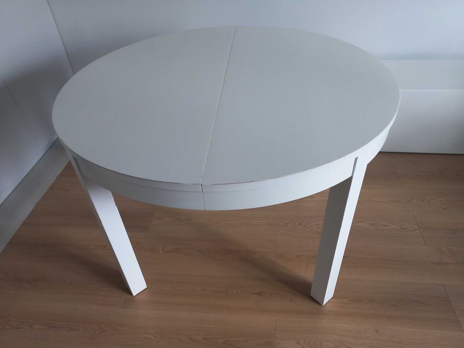 Stół okrągły rozkładany 115cm Ikea