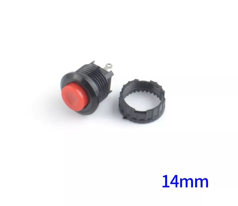 Botão interruptor de pressão IPL SHR, Laser 12mm, 14mm e 16mm