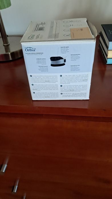 Colar cervical com velcro, novo