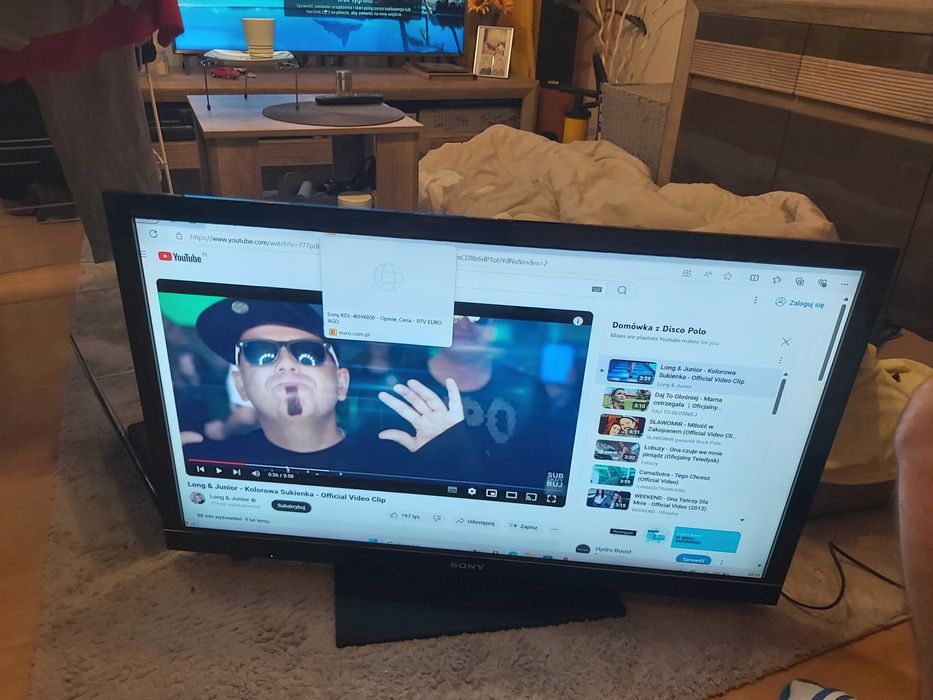LCD Sony Bravia 40 cali:)