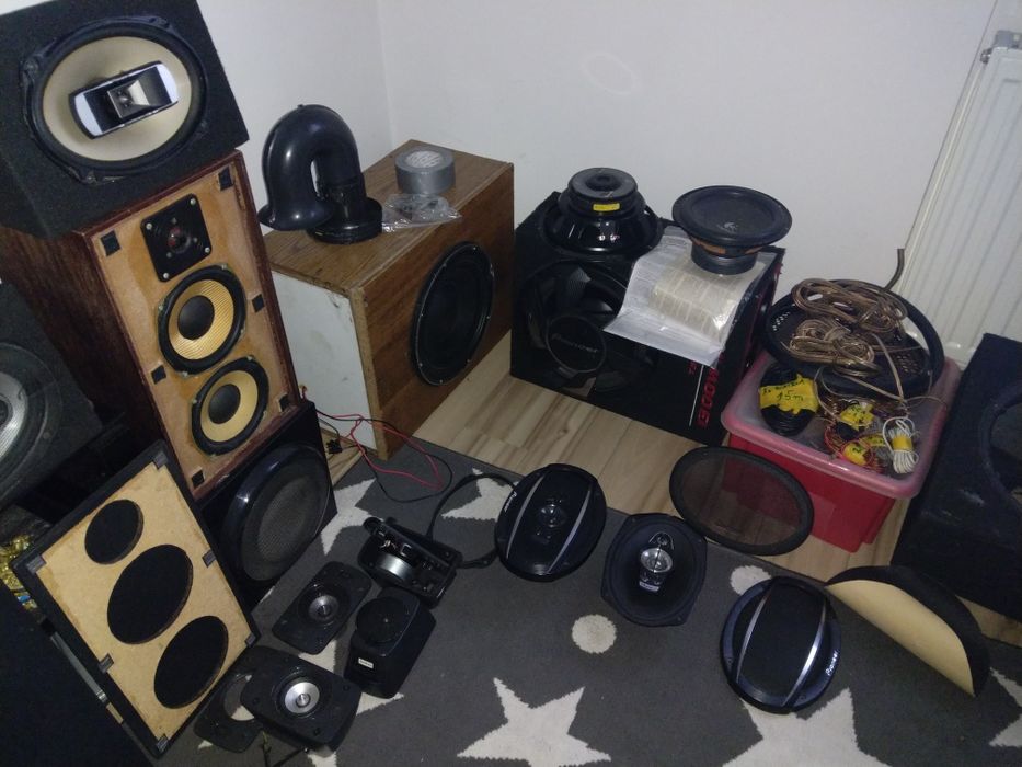 Głośnik niskotonowy z zestawu Logitech Z906