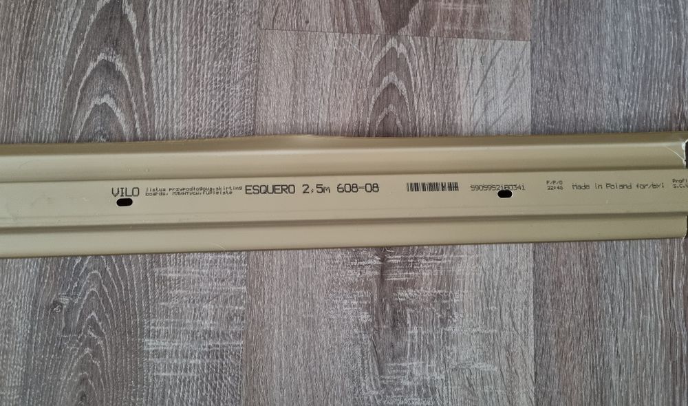 Zestaw Listwa przypodlogowa 3 szt