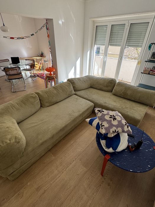 Sofa verde Teddy OMHU