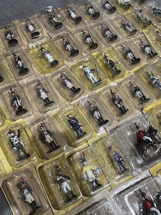 Оловяні солдатики колекція 55 шт