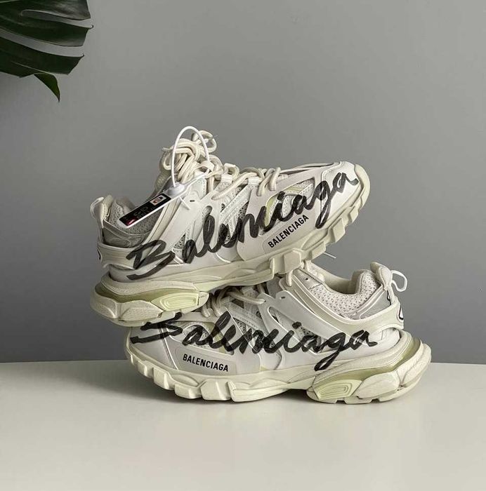 !ОСІННІЙ РОЗПРОДАЖ! Balenciaga Track Signature White | 35-44