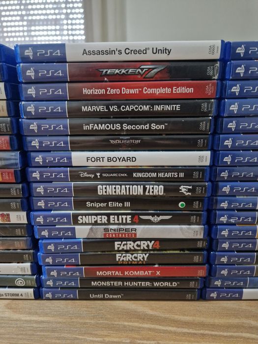 Vários jogos de ps4 preços na descrição
