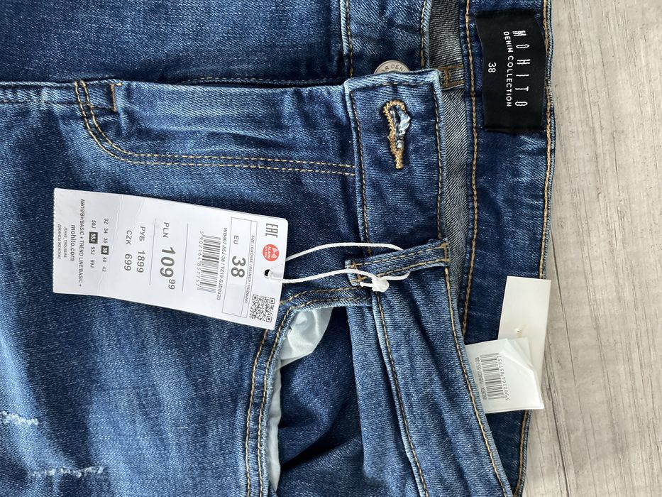 Nowe spodnie mohito roz. 38