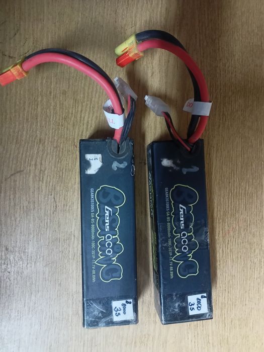 Bashing 3s 8000mAh pakiet lipo 100C wtyczka EC5