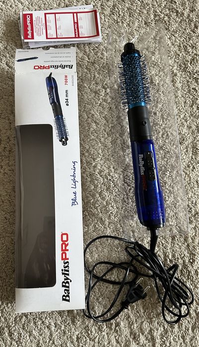 babyliss pro blue lightning airstyler 34mm NUNCA USADO