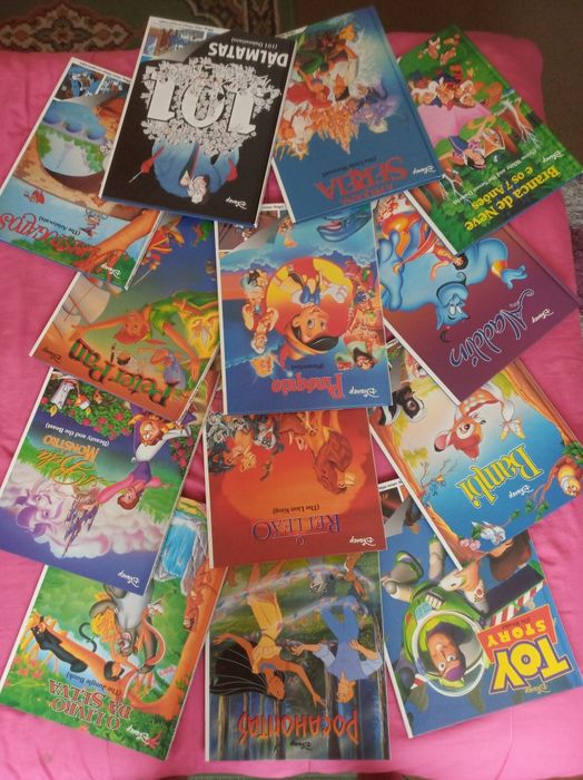 13 Clássicos de WALT DISNEY (col. Completa) lote ouro