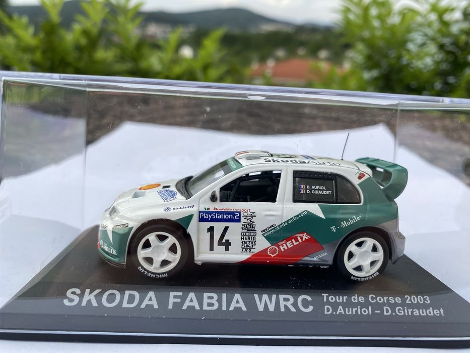 Altaya 1:43 Skoda Fabia WRC - Didier Auriol