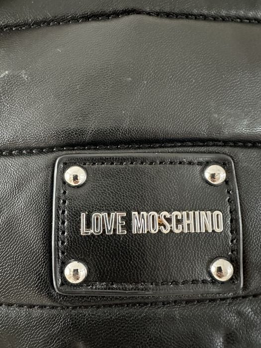 Сумка кожаная Moschino оригинал