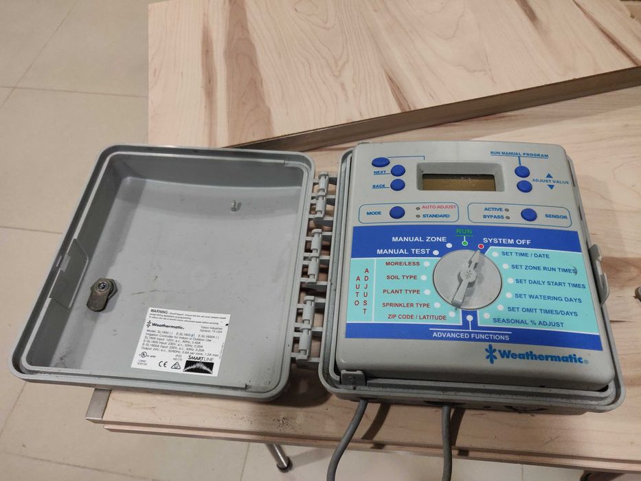 Sistema de rega automática da Weathermatic