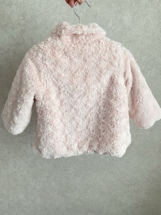Весняна легенька шубка на дівчинку на зріст 74 см