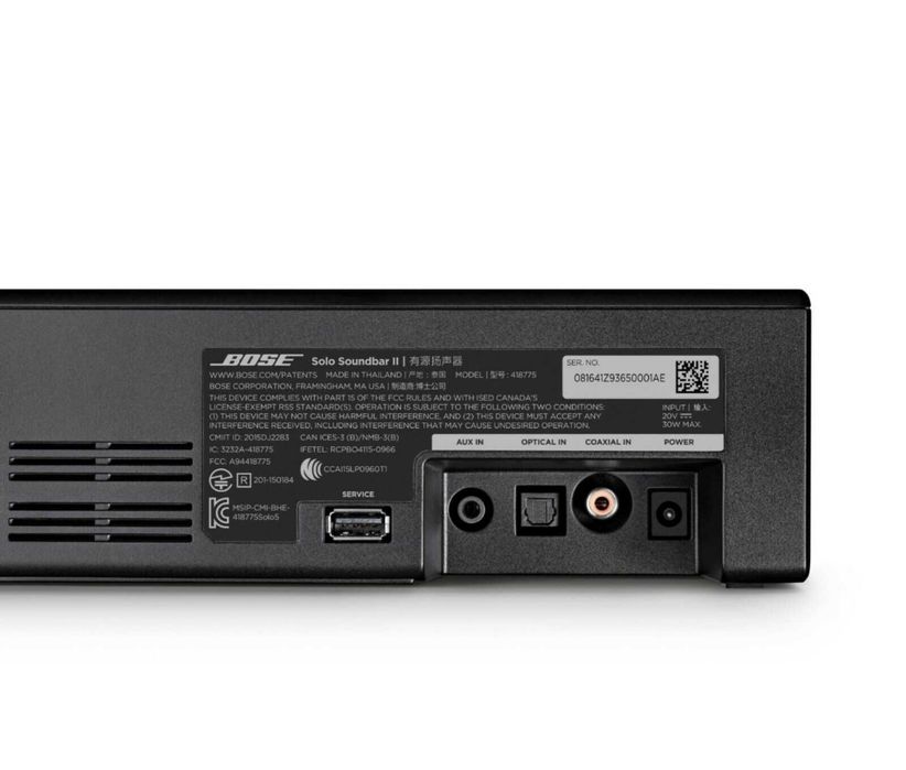 BOSE SOLO SOUNDBAR II Саундбар новий феноменальний звук