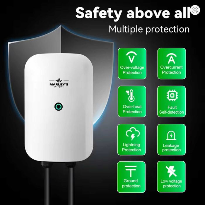 Wallbox Carregador Parede - 7 kw - 32A - 5 METROS CABO