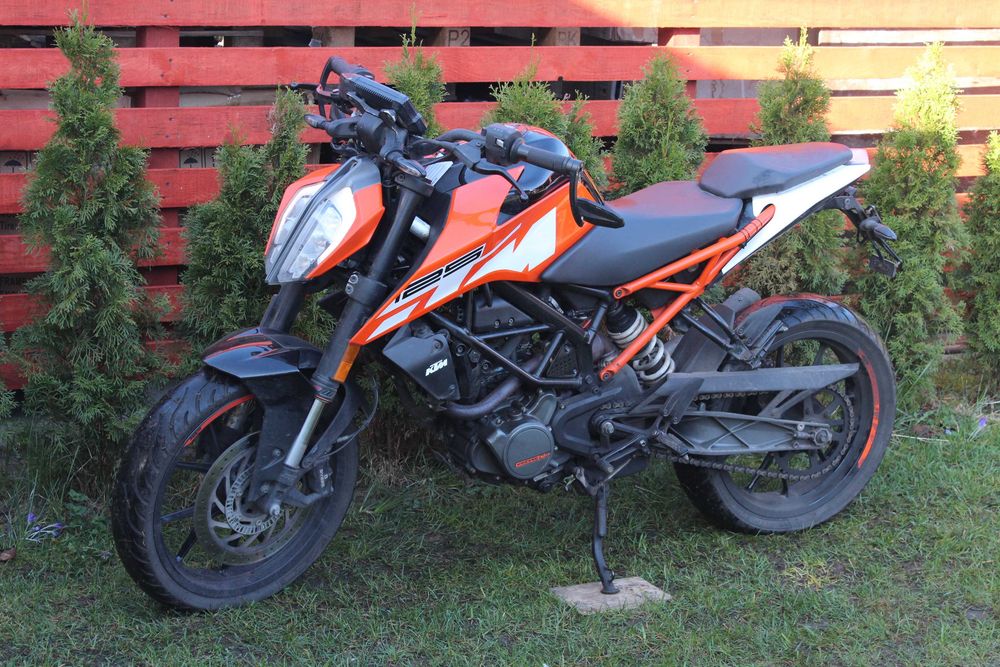 KTM DUKE 125 rok 2020 raty na telefon transport pod dom zamiana ...