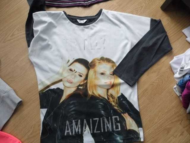 Zestaw bluz rozm 158   8 szt