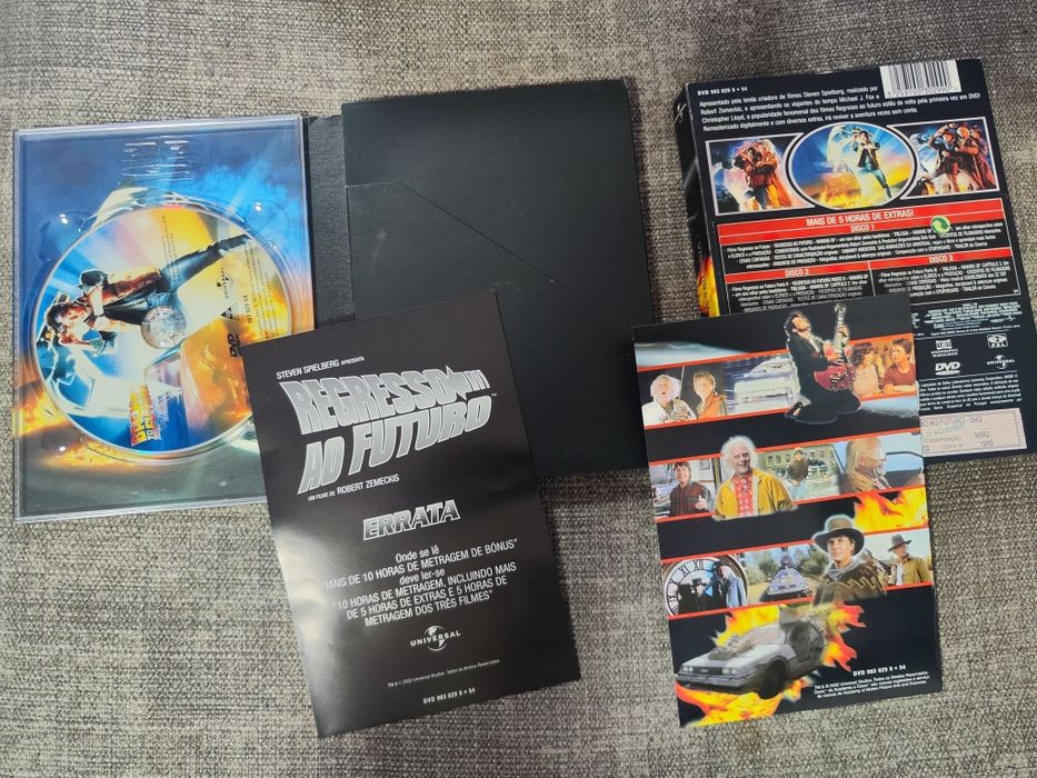 Trilogia regresso ao futuro dvd
