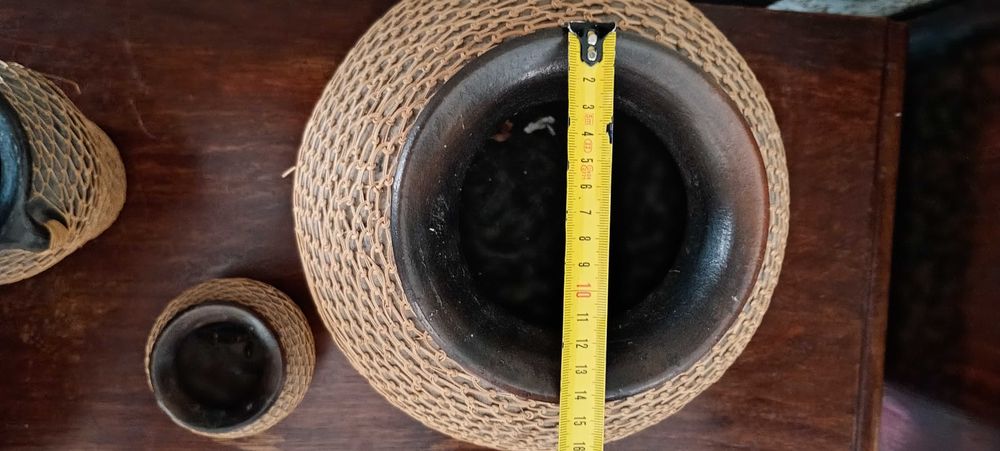 Komplet Wazonów z kamionki