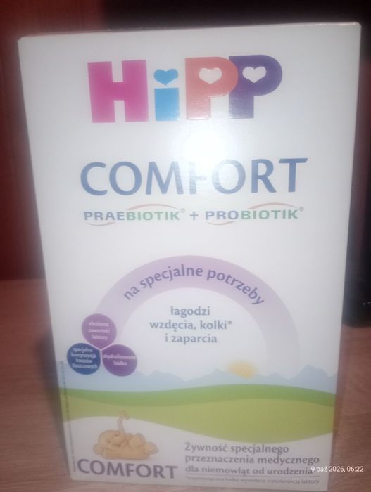 Mleko modyfikowane HiPP comfort 1 (2) opak.