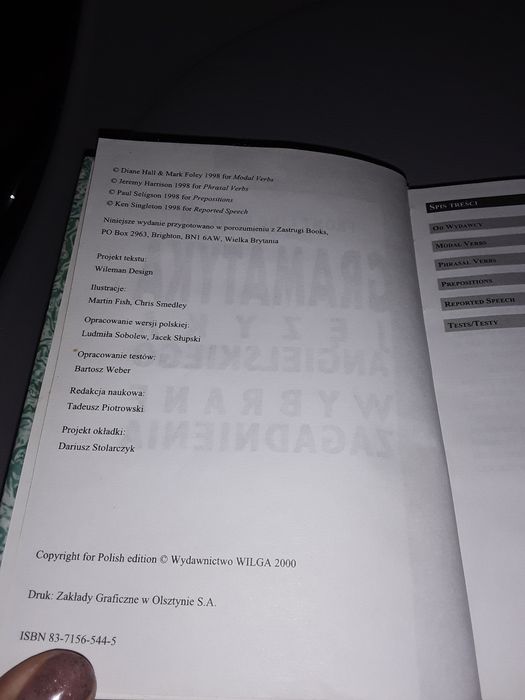 Gramatyka języka angielskiego wybrane zagadnienia