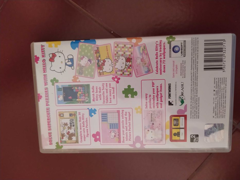 Jogo PSP Hello Kitty