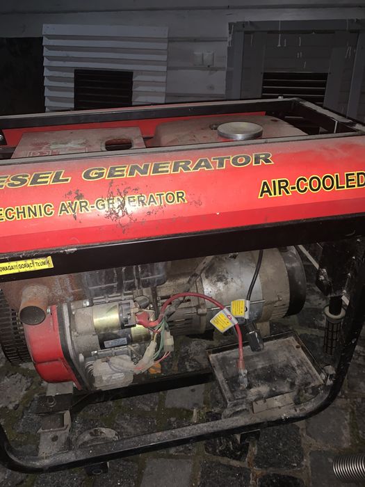 Дизельный генератор Kraftwele SDG7800 3F ATS  с будкой