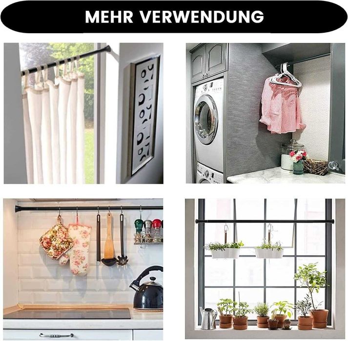 Nowy drażek/wieszak/karnisz/szyny/MUHOO/55-90/! 4558 !