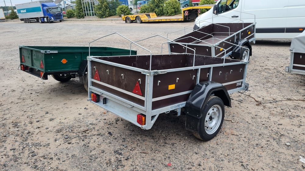 Причіп оцинкований 2.00*1.20*0.4, прицеп легковой фанерний