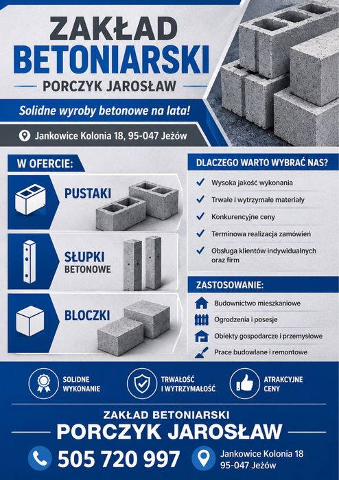 Pustaki szlakowe i Betonowe
