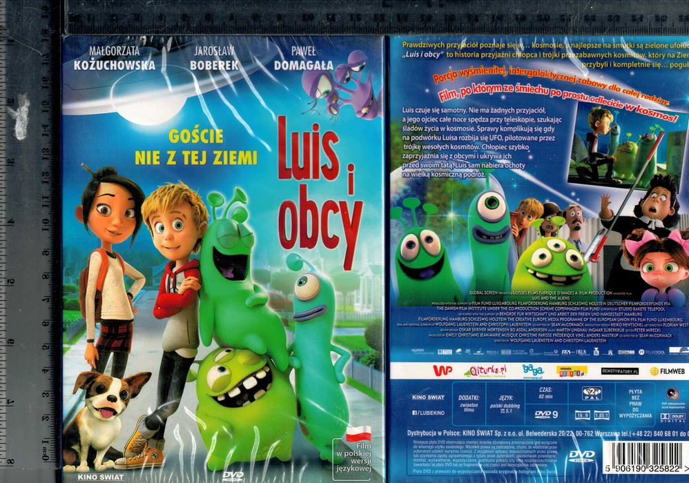 Luis i Obcy Kożuchowska Boberek DVD