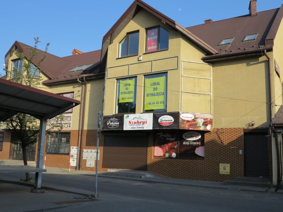 Bochnia centrum lokal handlowy do wynajęcia 197,8m2.