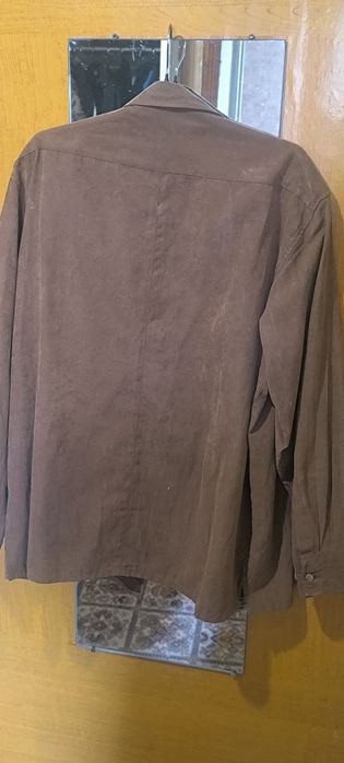 Рубашка коричнева 50 розмір