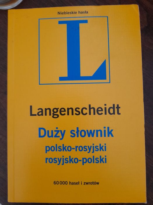Słownik rosyjsko-polski i polsko-rosyjski Langenscheidt