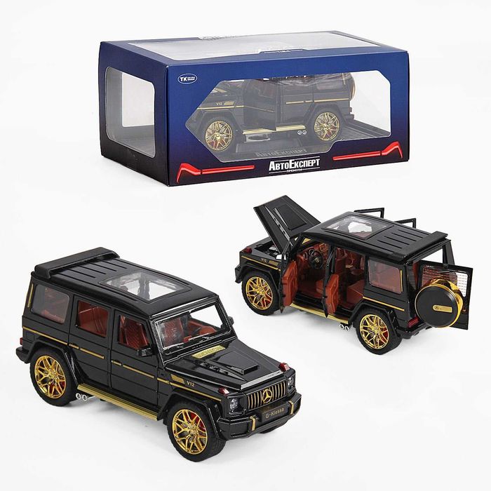 Джип металлический. Машина. Гелендваген. Автомобіль. Джип металевий