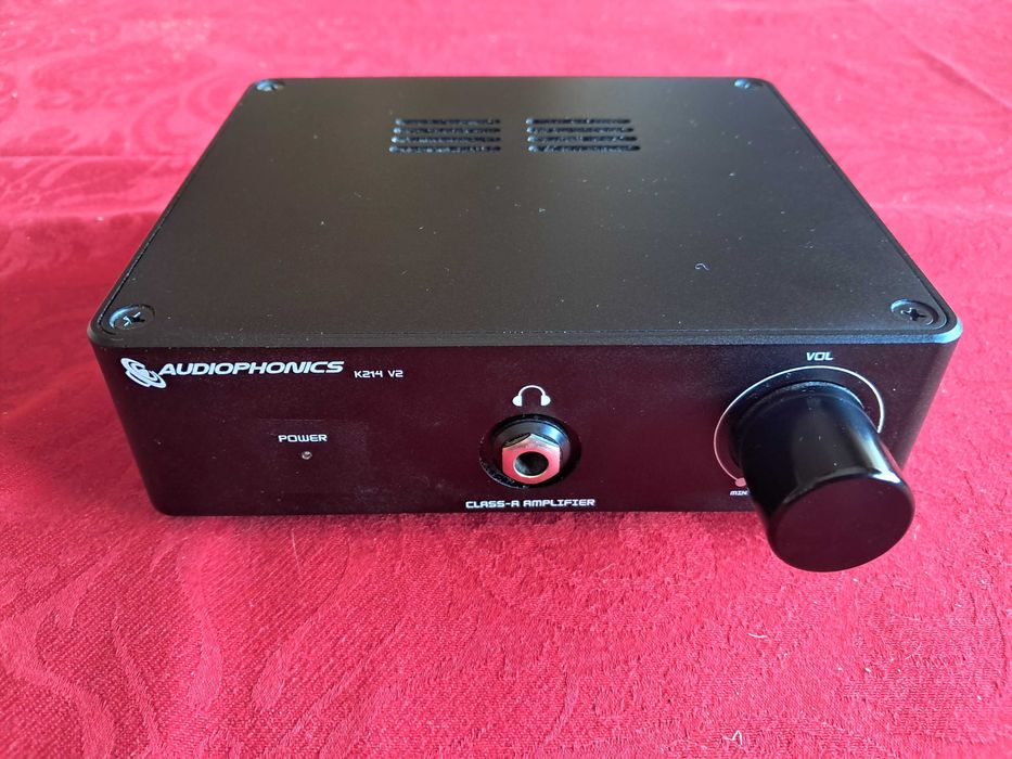 Amplificador de auscultadores classe A