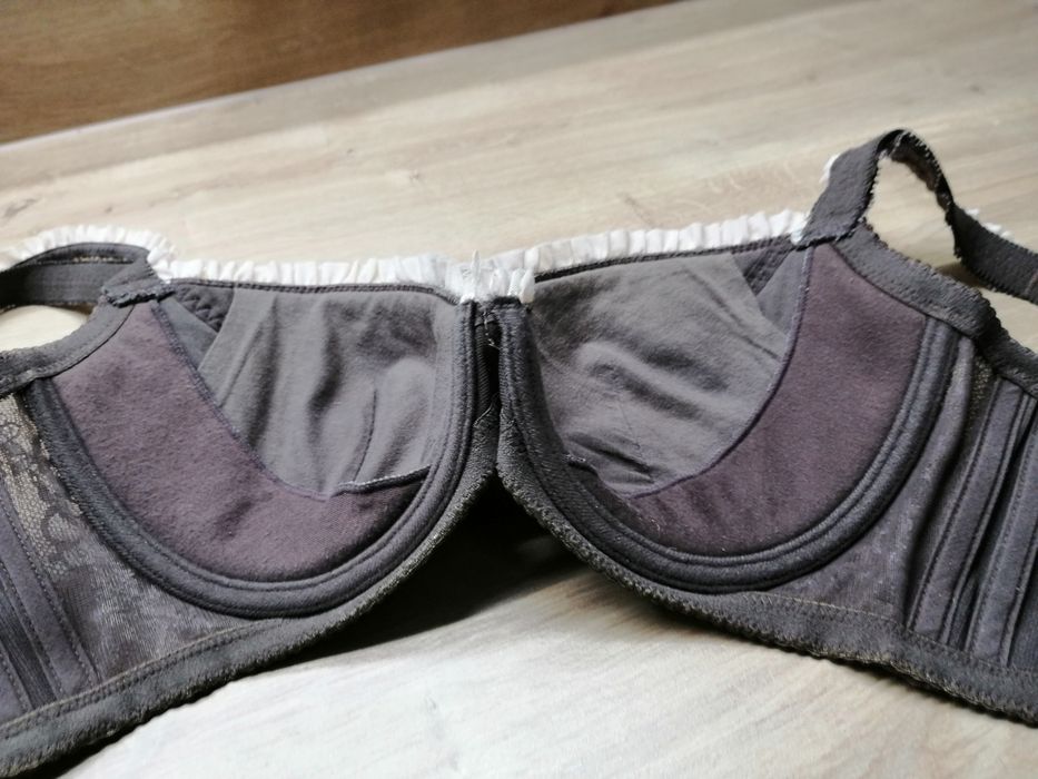 Biustonosz stanik 70C brązowy